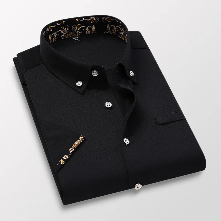 Mens Long Sleeve Button Up Shirt