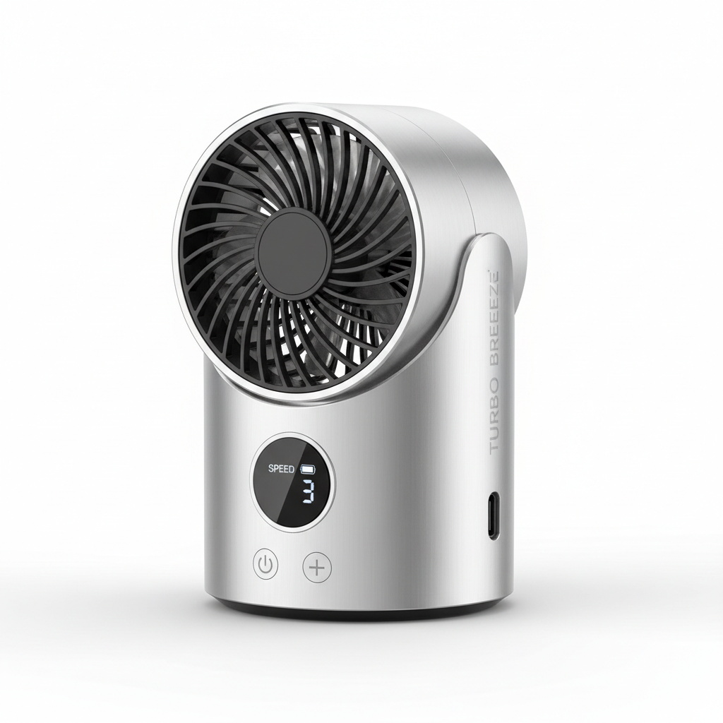 Turbo Fan | Powerful Cooling & Portable Airflow