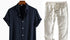 Mens Casual Shirt Co Ord Set