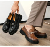 Mens Platform Slip On Shoes