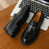 Mens Platform Slip On Shoes