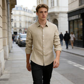 Mens Casual Button Up Shirt