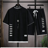 Mens Summer T Shirt Co Ord Set