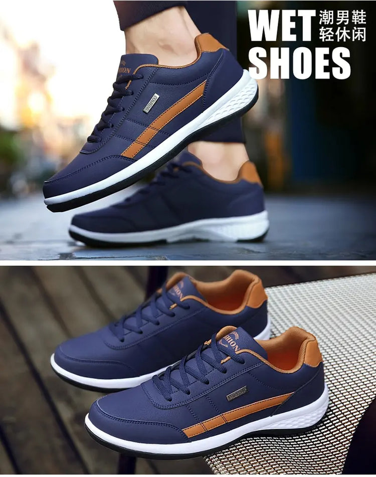 Mens Lace Up Walking Shoes