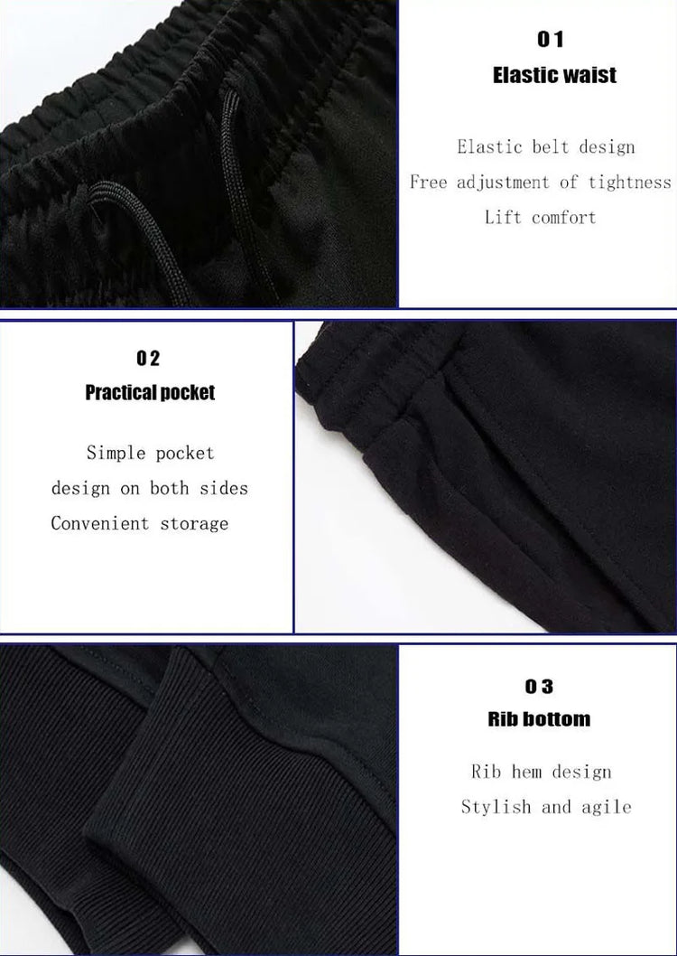Mens Loose Fit Casual Pants