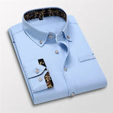 Mens Long Sleeve Button Up Shirt