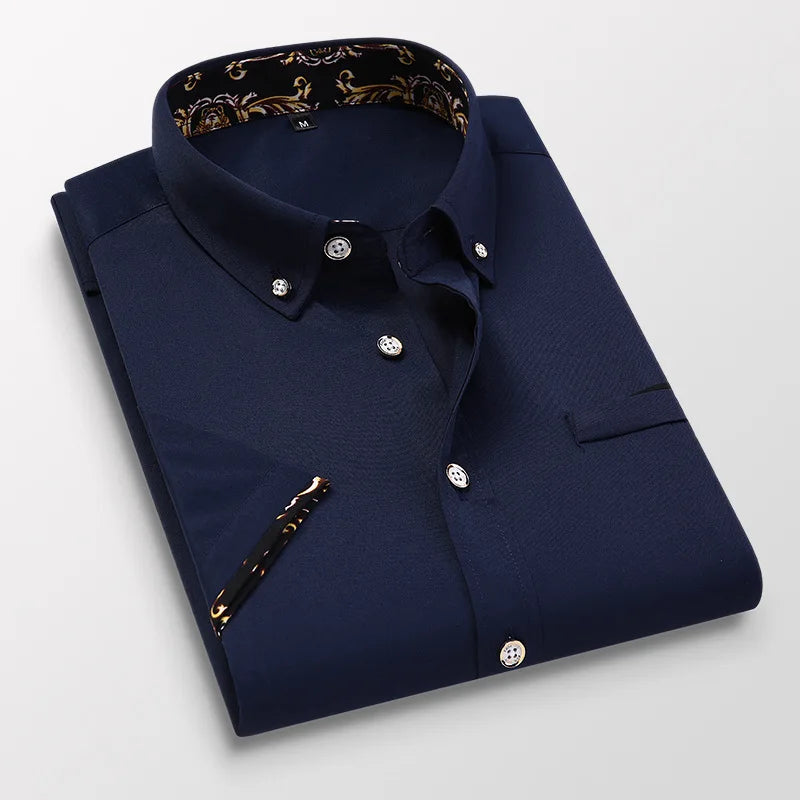 Mens Long Sleeve Button Up Shirt