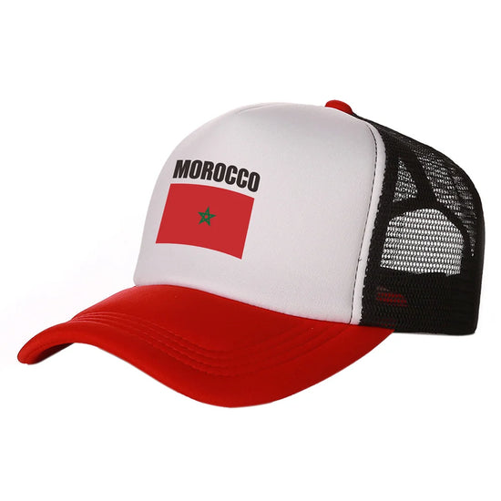 Morocco Flag Trucker Cap