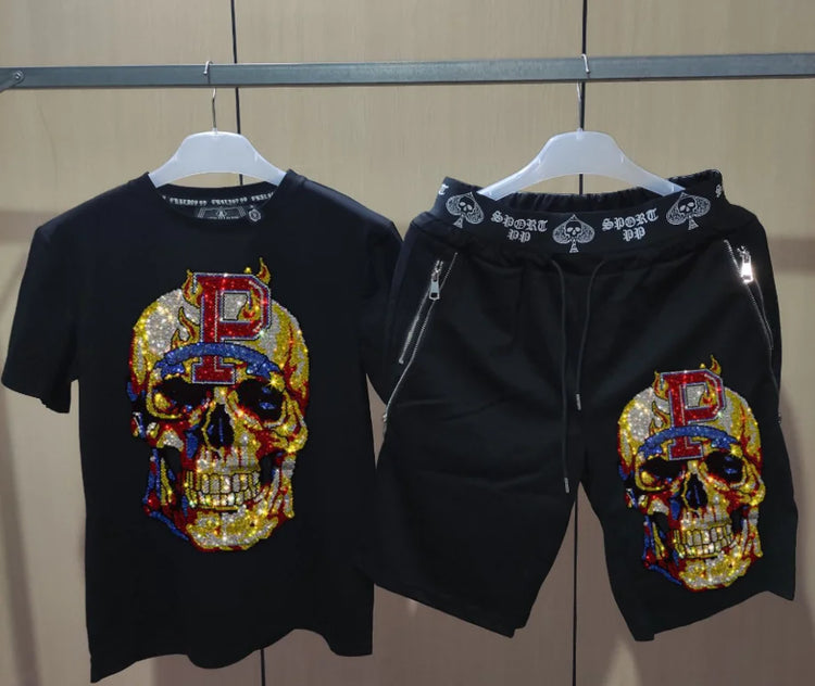 Mens T Shirt Co Ord Set