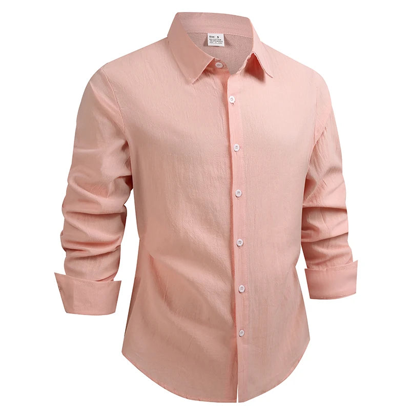 Mens Casual Button Up Shirt