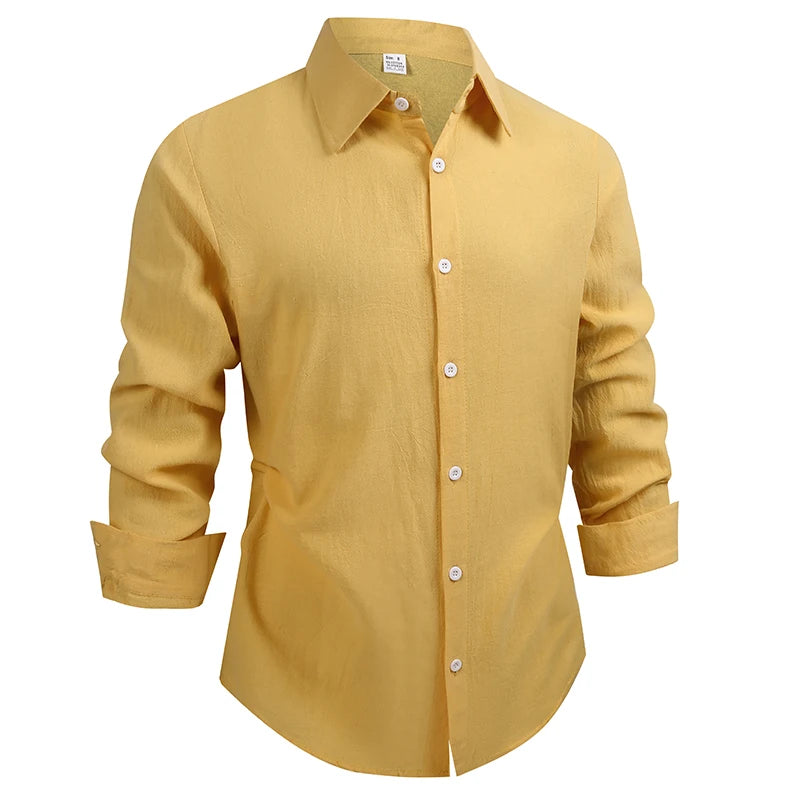 Mens Casual Button Up Shirt