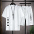 Mens Summer T Shirt Co Ord Set
