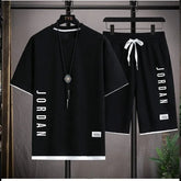 Mens Summer T Shirt Co Ord Set