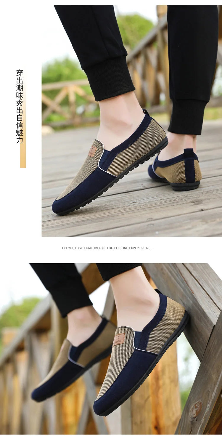 Mens Waterproof Slip On Shoes