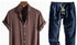 Mens Casual Shirt Co Ord Set