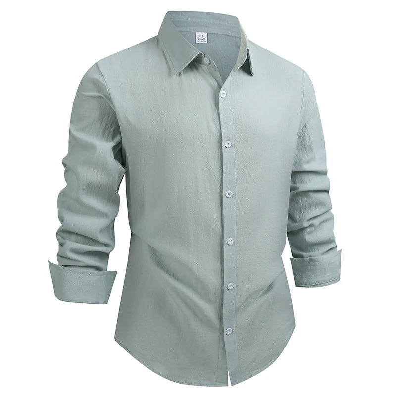 Mens Casual Button Up Shirt