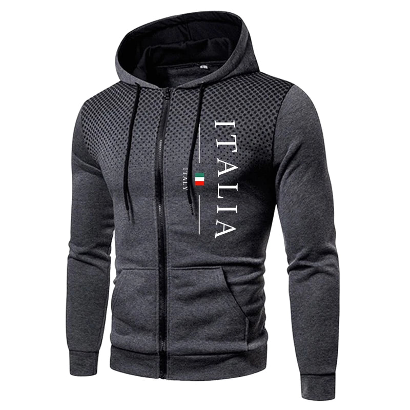 Mens Zip Up Casual Jacket