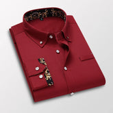 Mens Long Sleeve Button Up Shirt