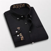 Mens Long Sleeve Button Up Shirt