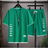 Mens Summer T Shirt Co Ord Set