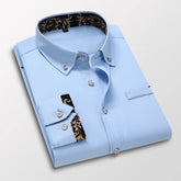 Mens Long Sleeve Button Up Shirt