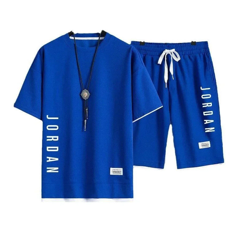 Mens Summer T Shirt Co Ord Set