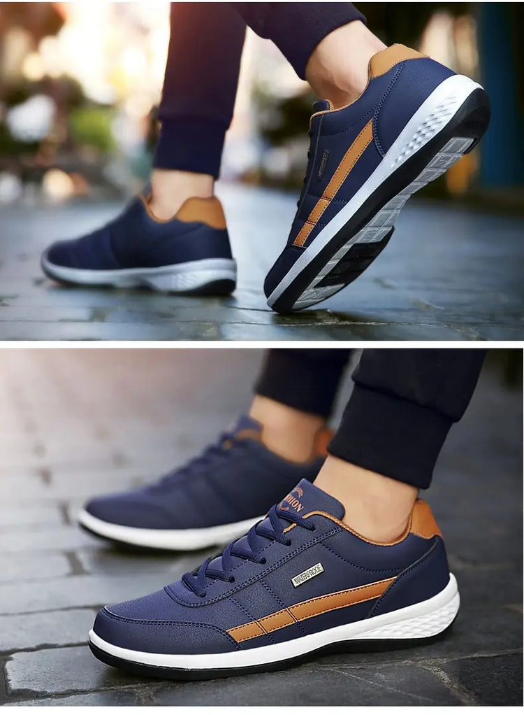Mens Lace Up Walking Shoes
